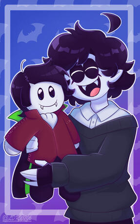 Tanya and Streber Plush (w/@hatake_mic on tw)