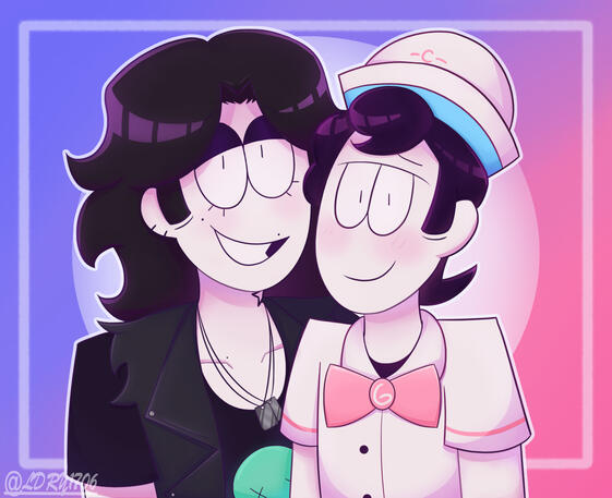 Raine and Kevin (w/@thecreizykid on tw)